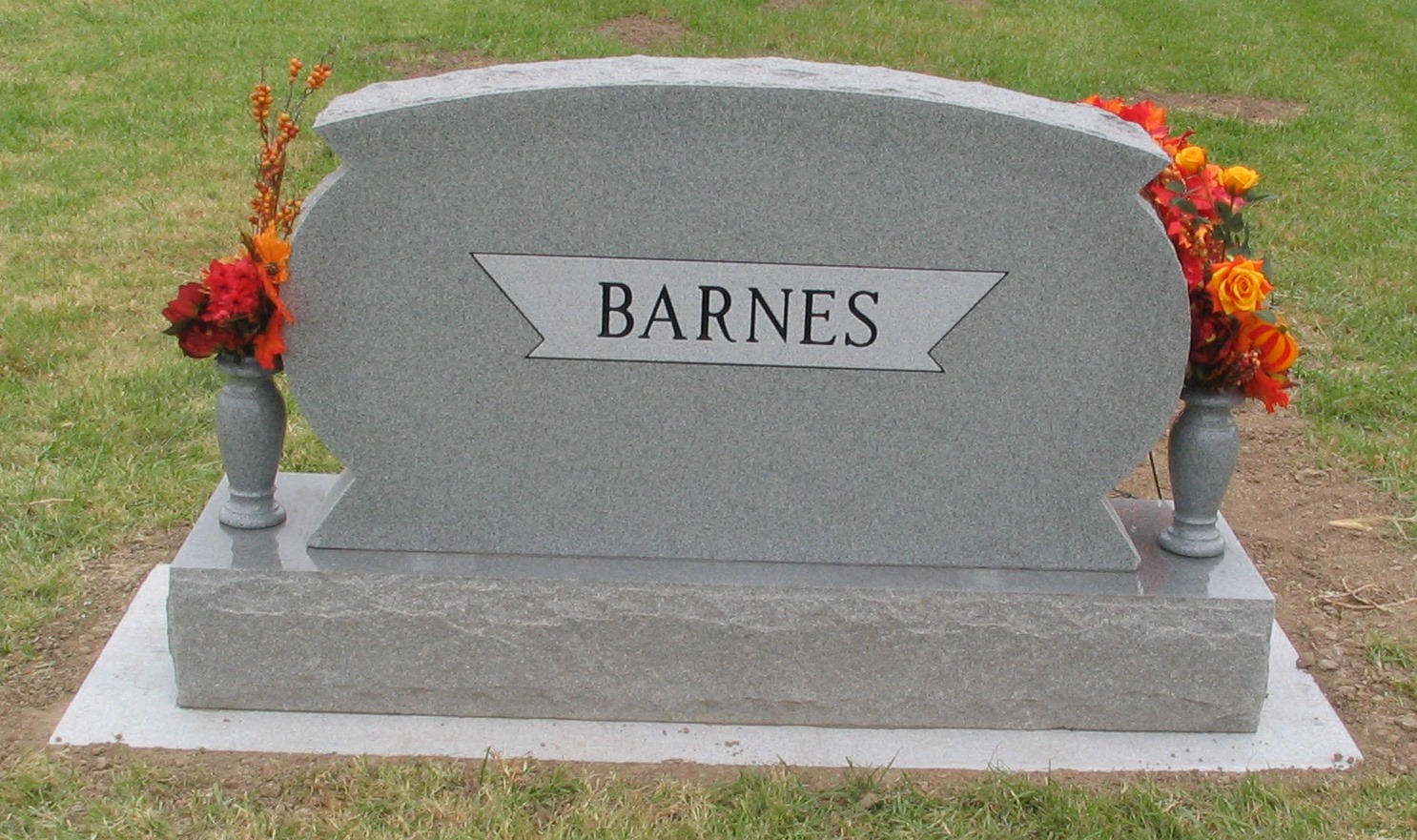 Upright Granite Monument