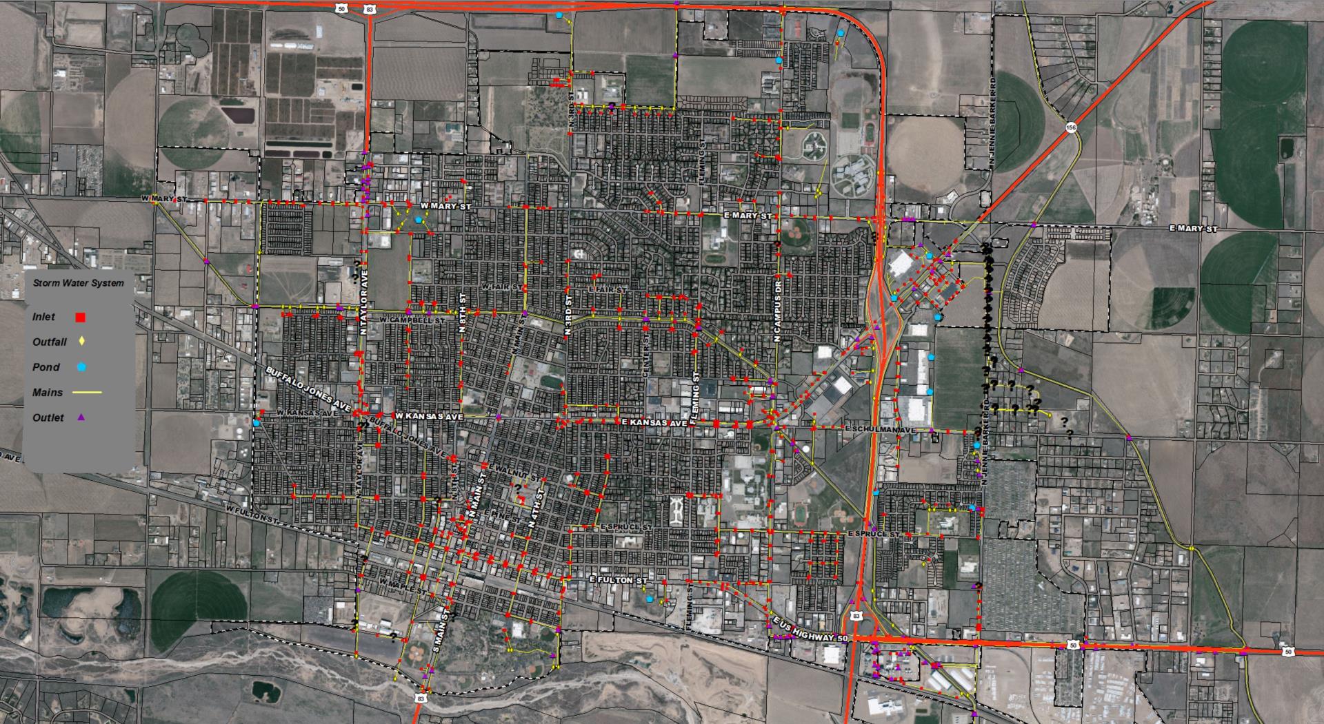 Storm Water System Map